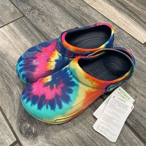 CROCS Tie-Dye Slippers